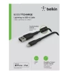 Belkin Cable Boost Charge USB - A Lightning Braided 1m Negro