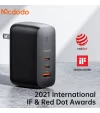 Mcdodo Cargador multiple de 65W Tipo-C + USB Mini (EU/UK/US plug)